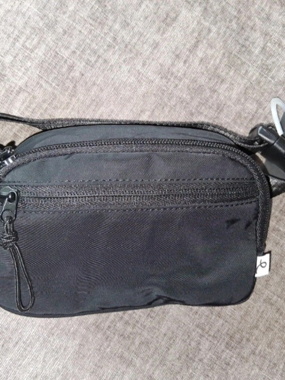 Black Kids Crossbody Sling Bag - Minimal Everyday Carry Fanny Pack